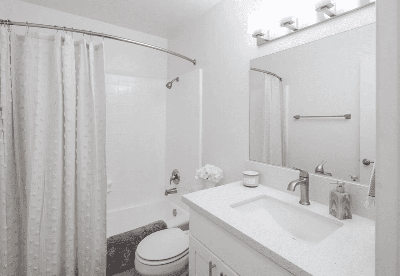 bathroom sink toilet shower
